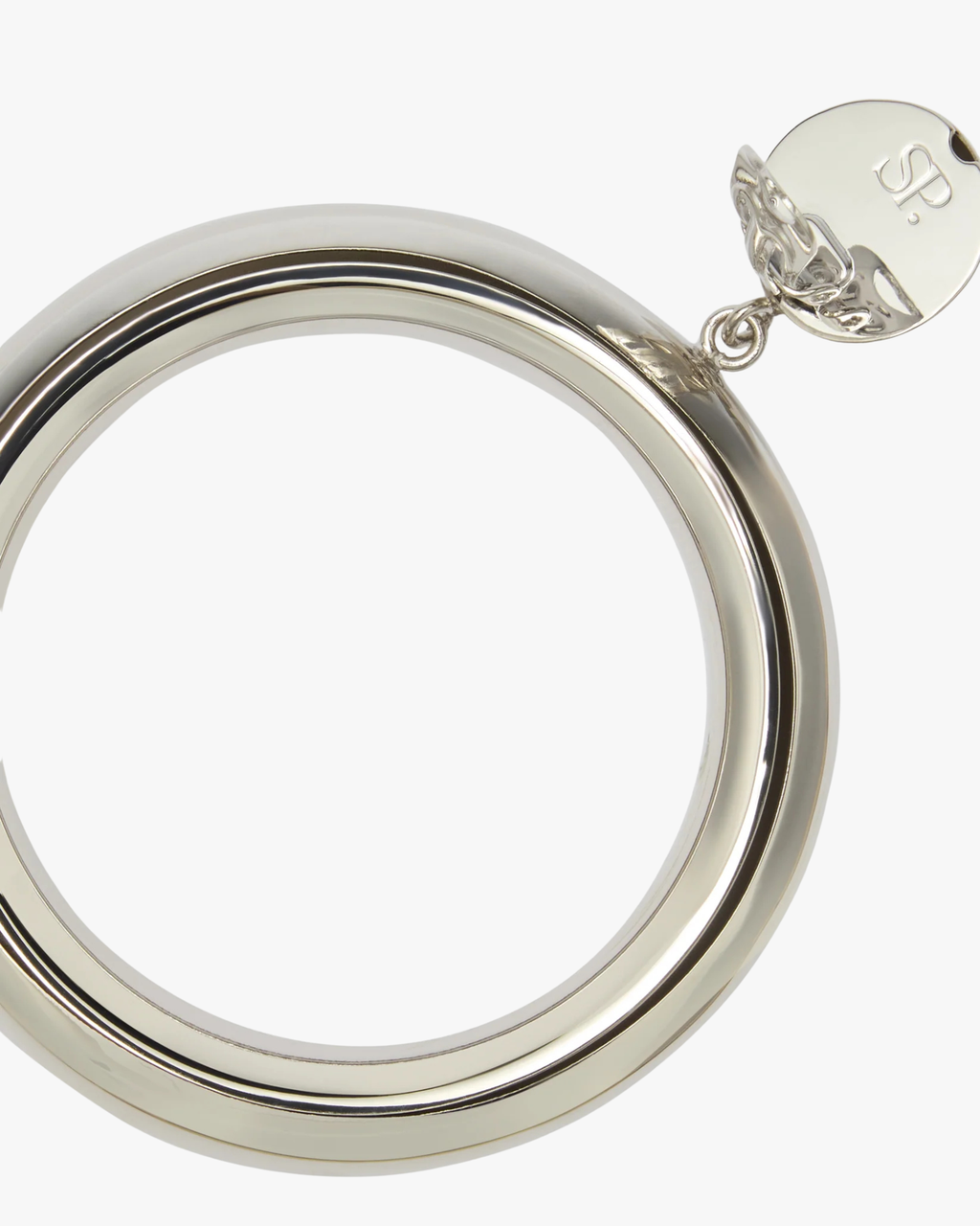 Earrings Icon Circle Palladium