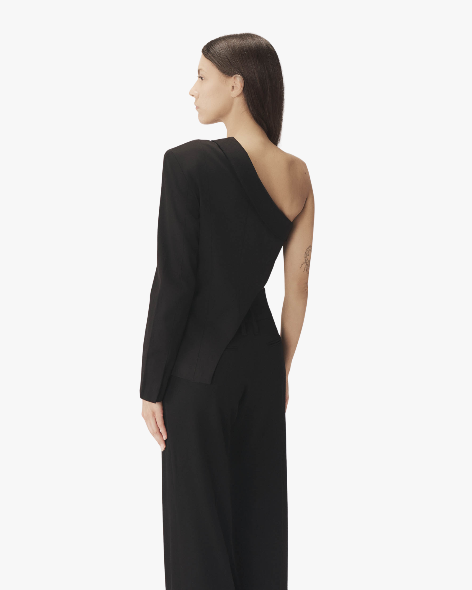Jacket Top Medea Asymmetric Black