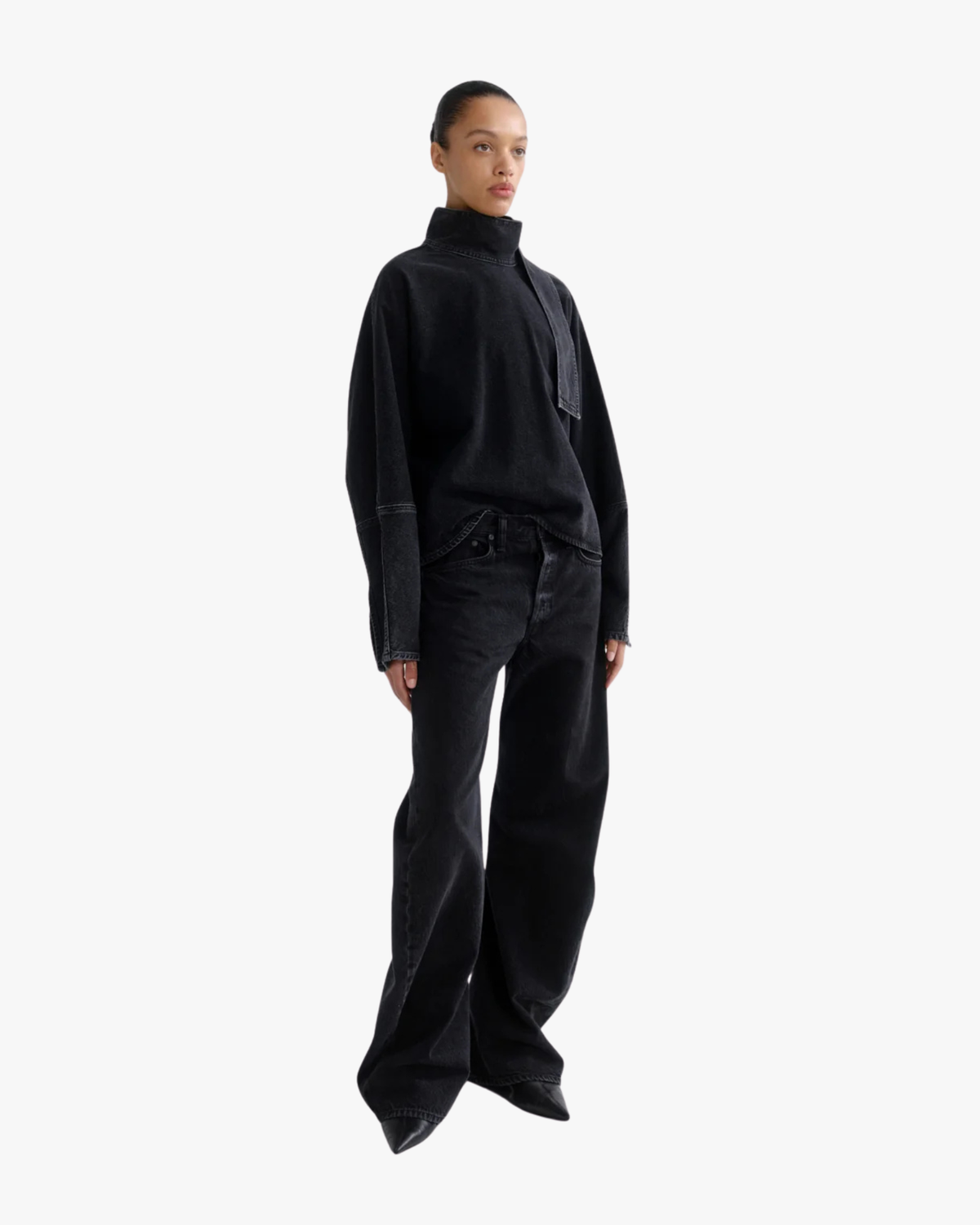 Jean Spiral Weightless Black
