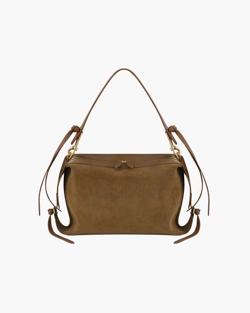 Zip Shoulder Bag Bento Sienna