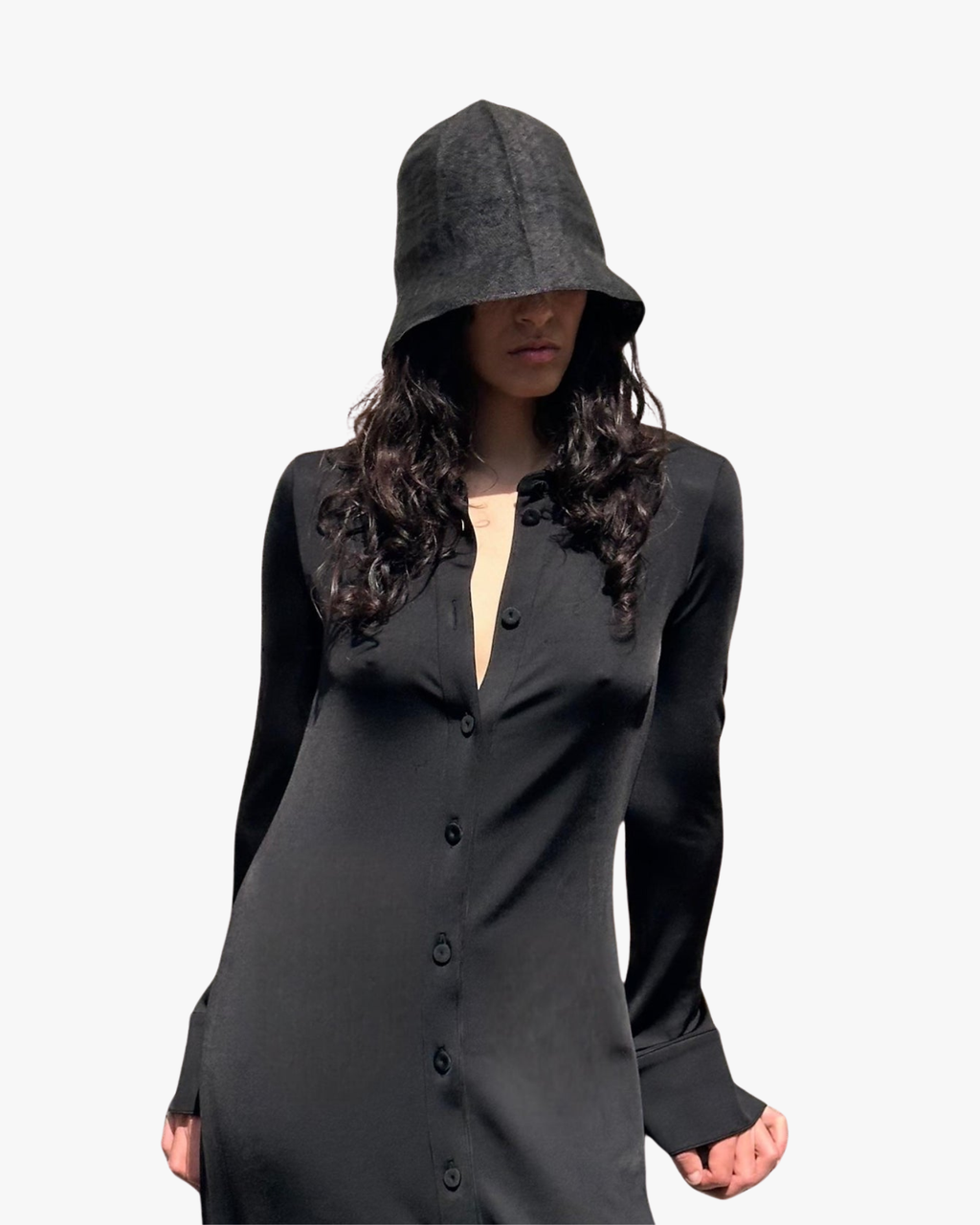Cono Parasisal Straw Black