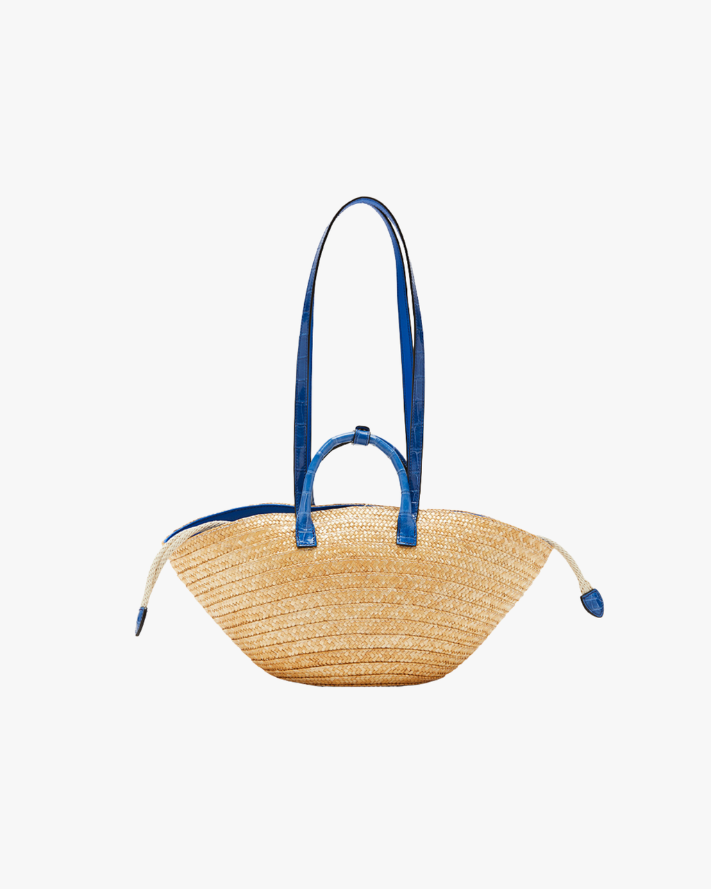 Le Petit Panier Shiny Sky Blue Shoulder Bag