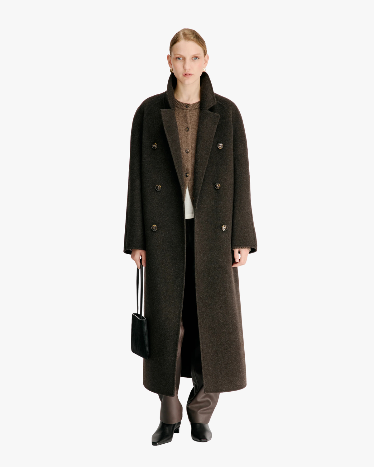 Coat Double Breasted Irvin Brown