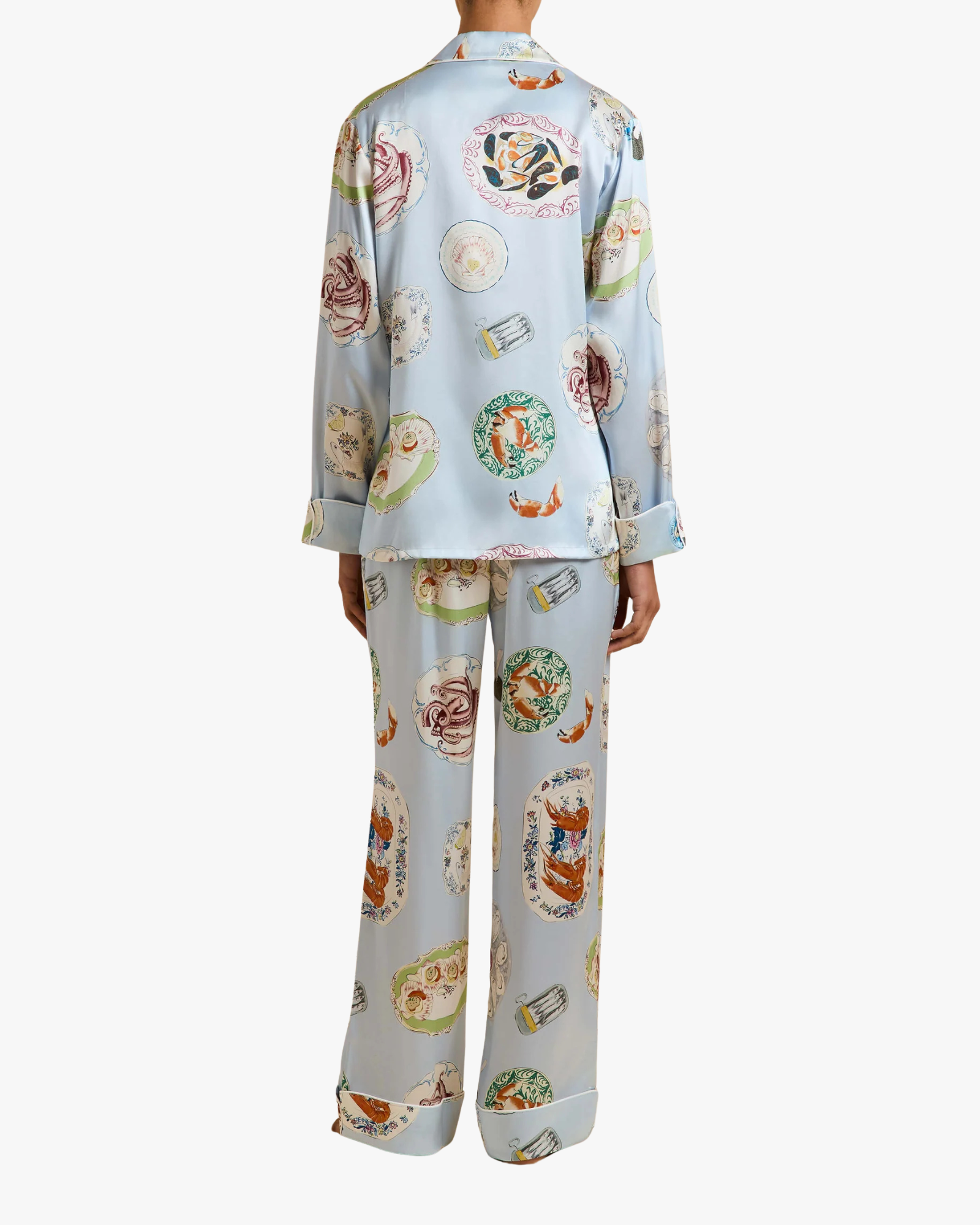 Lila Cadiz Pyjamas Blue Seafood