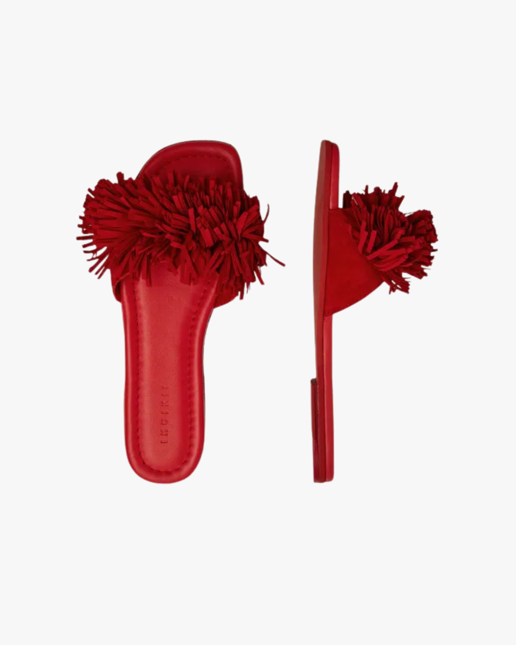 Slides Fringes Flower Red