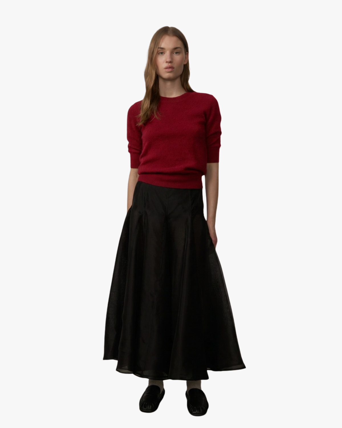 Blouse Knit Therese Red