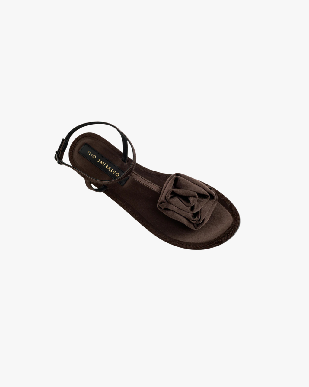 Ortigia Flat Sandal Chocolate