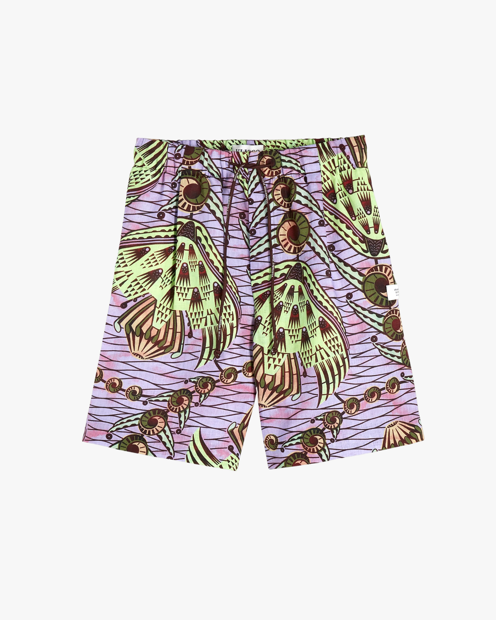 Shorts Strange Flowers Print