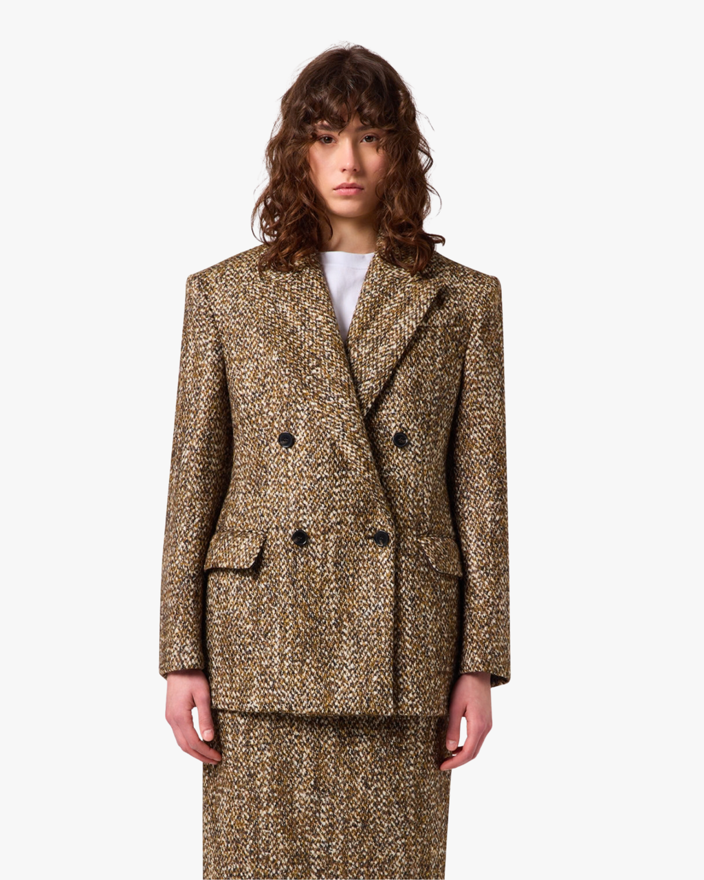 Jacket Double-Breasted Tweed
