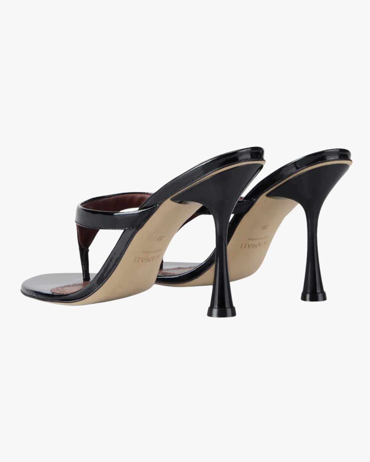 Heeled Sandal Ink Black