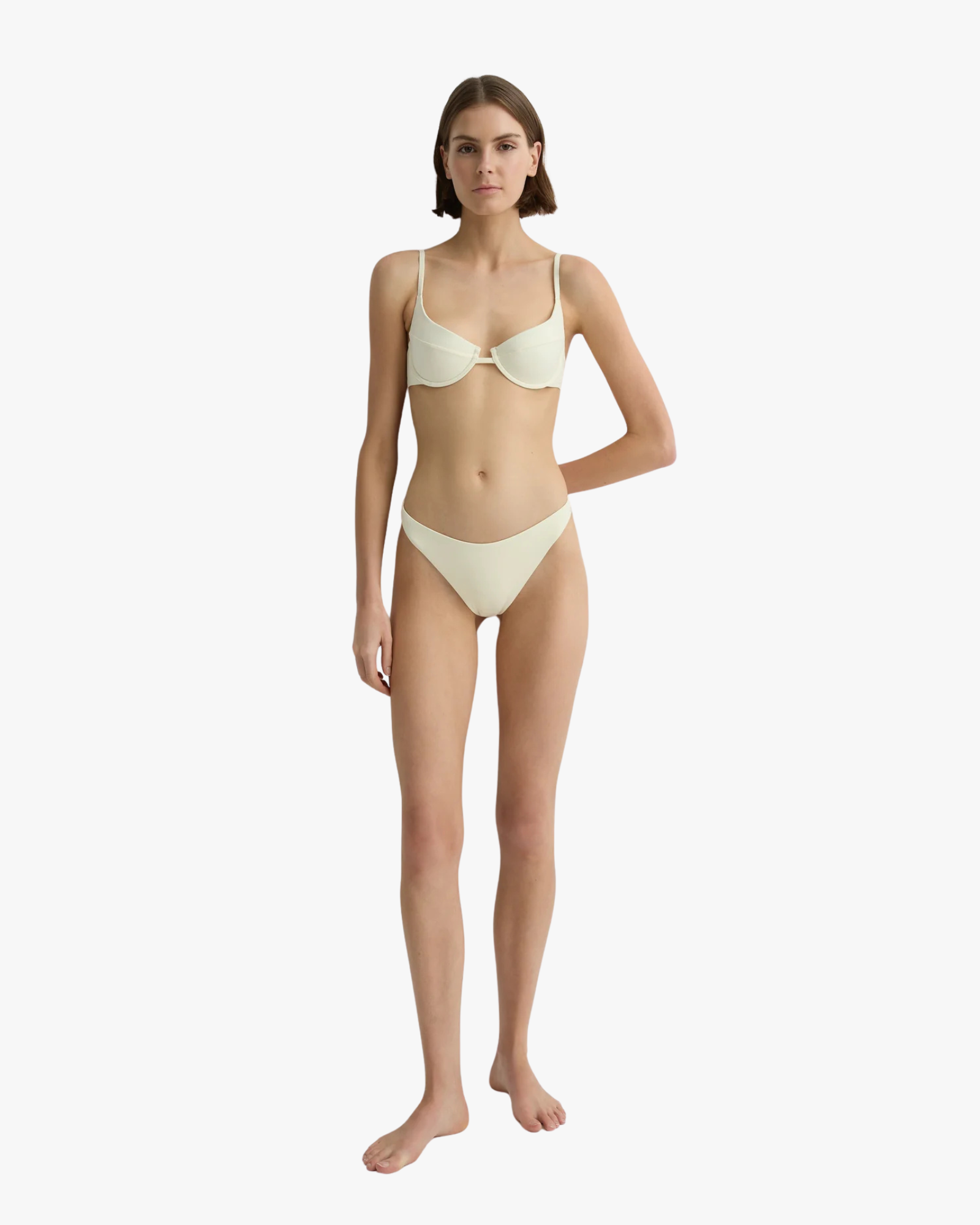 Leya Bikini Bottom Porcelain