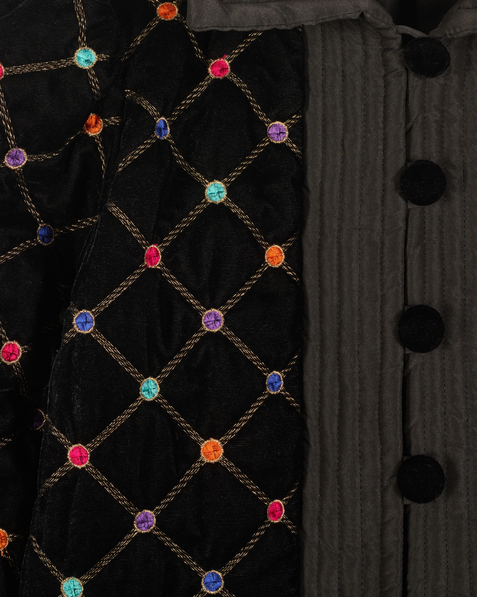Jacket Jaipur Black Velvet