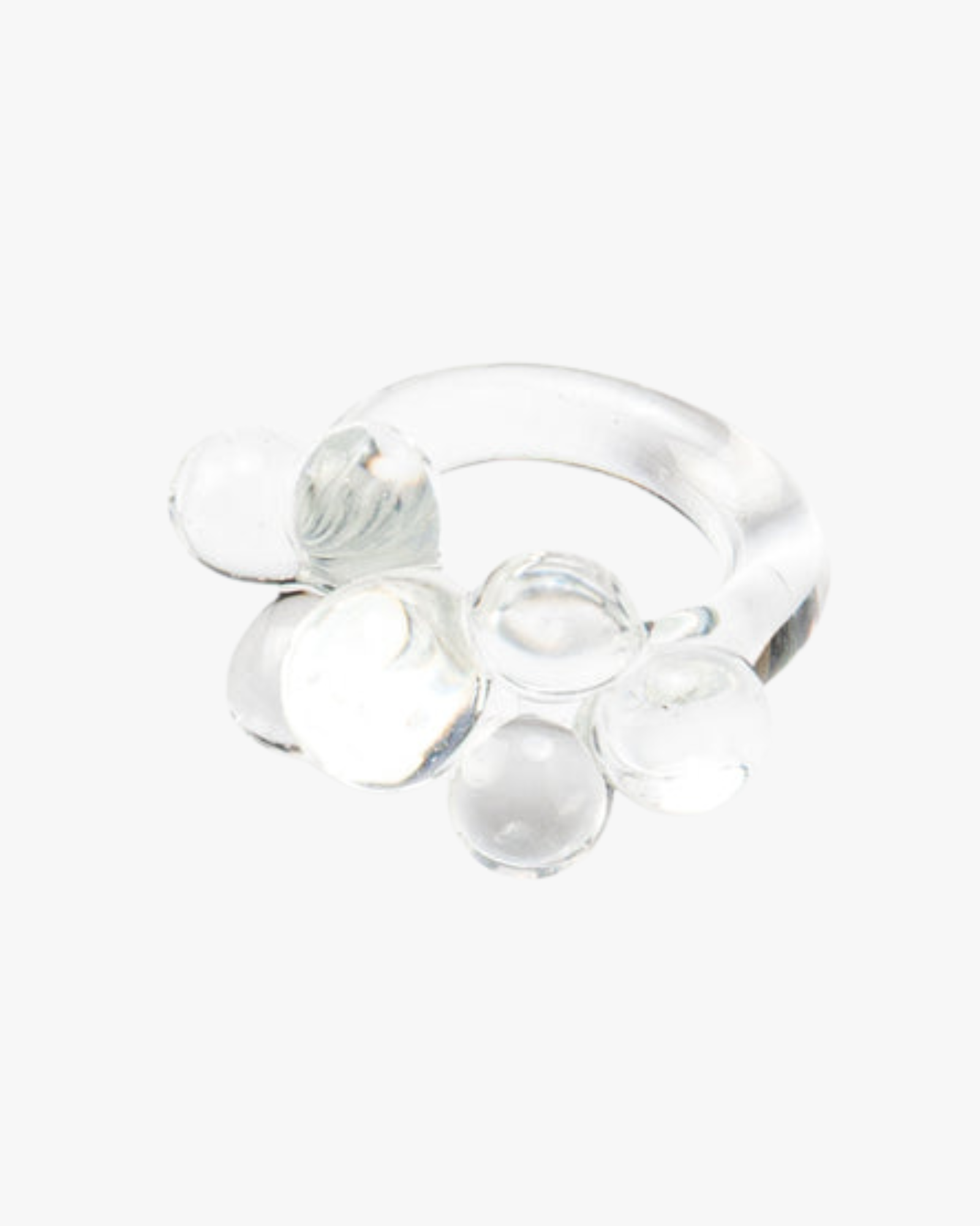 Anello di vetro riciclato del mago