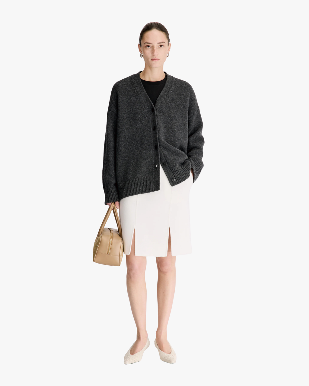 Cardigan V-Neck Duca Oversized