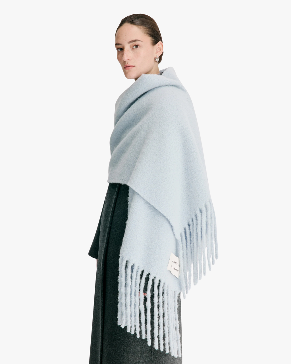 Large Scarf Santo Lds Light Blue