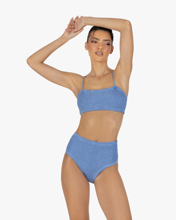 Two Piece Marie Swimsuit Blue Jean