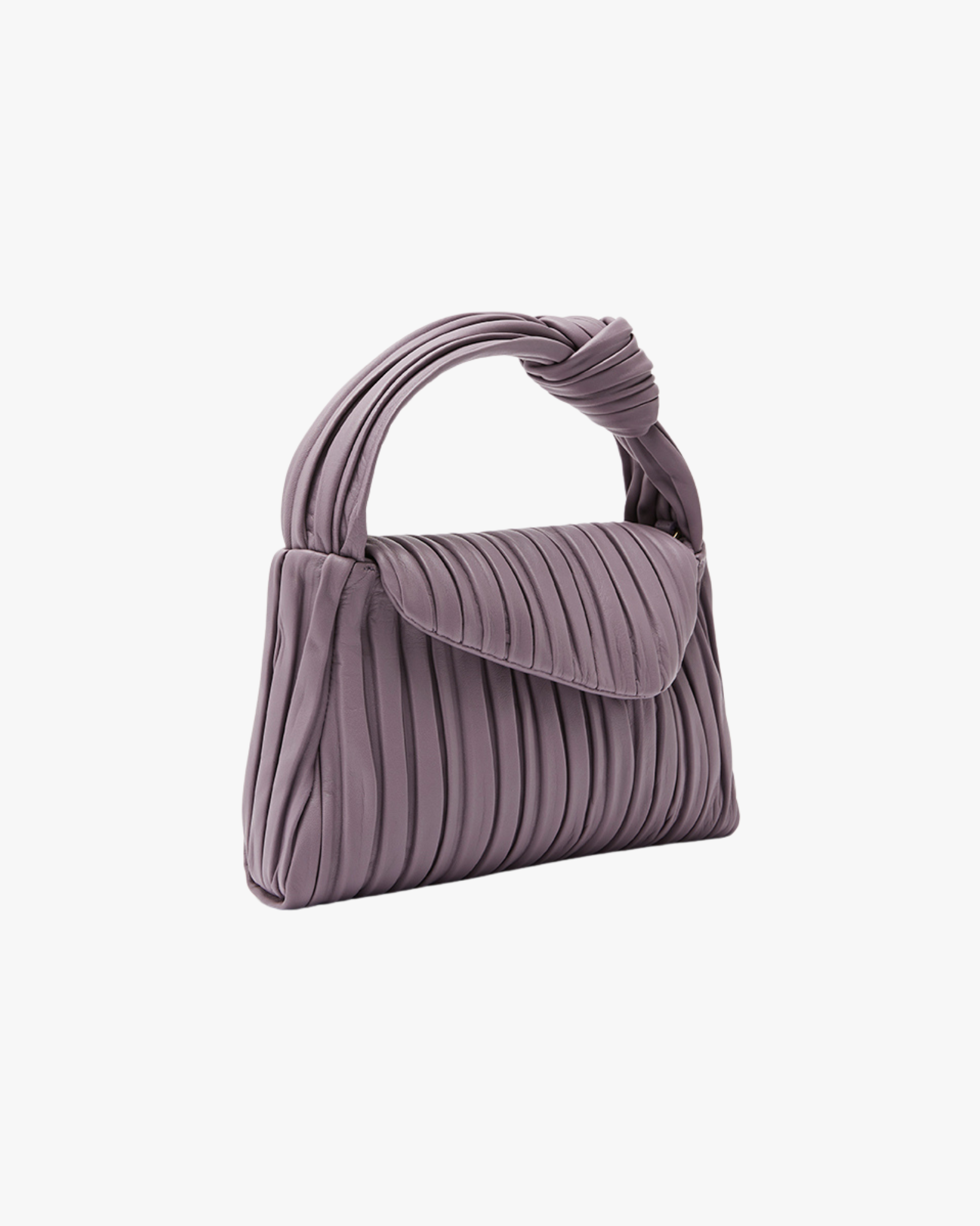 Softissima Lavender Handle Bag