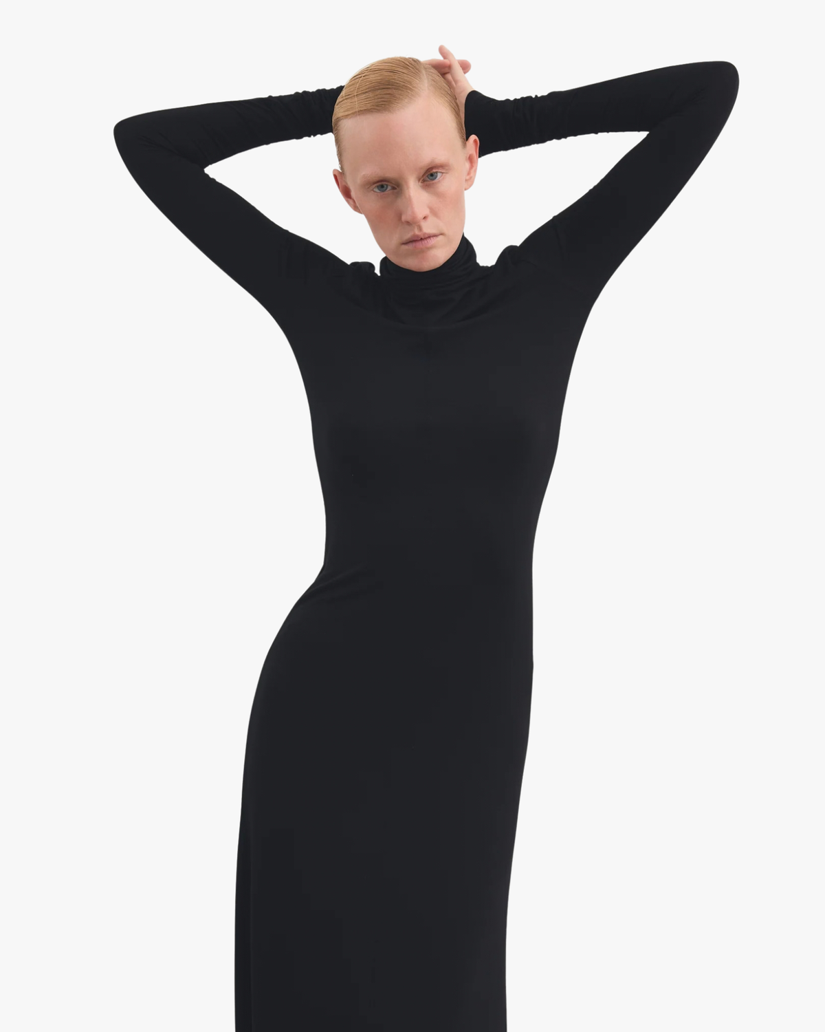 Maxi Dress Bodycon Black