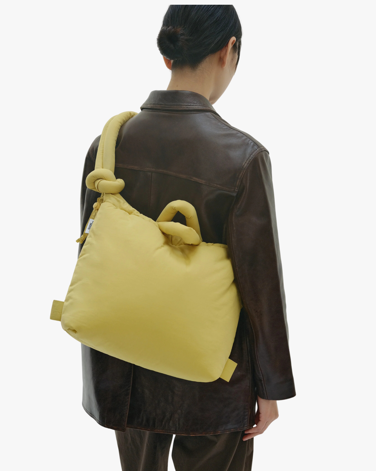 Ona Padded Crossbody Bag Lime