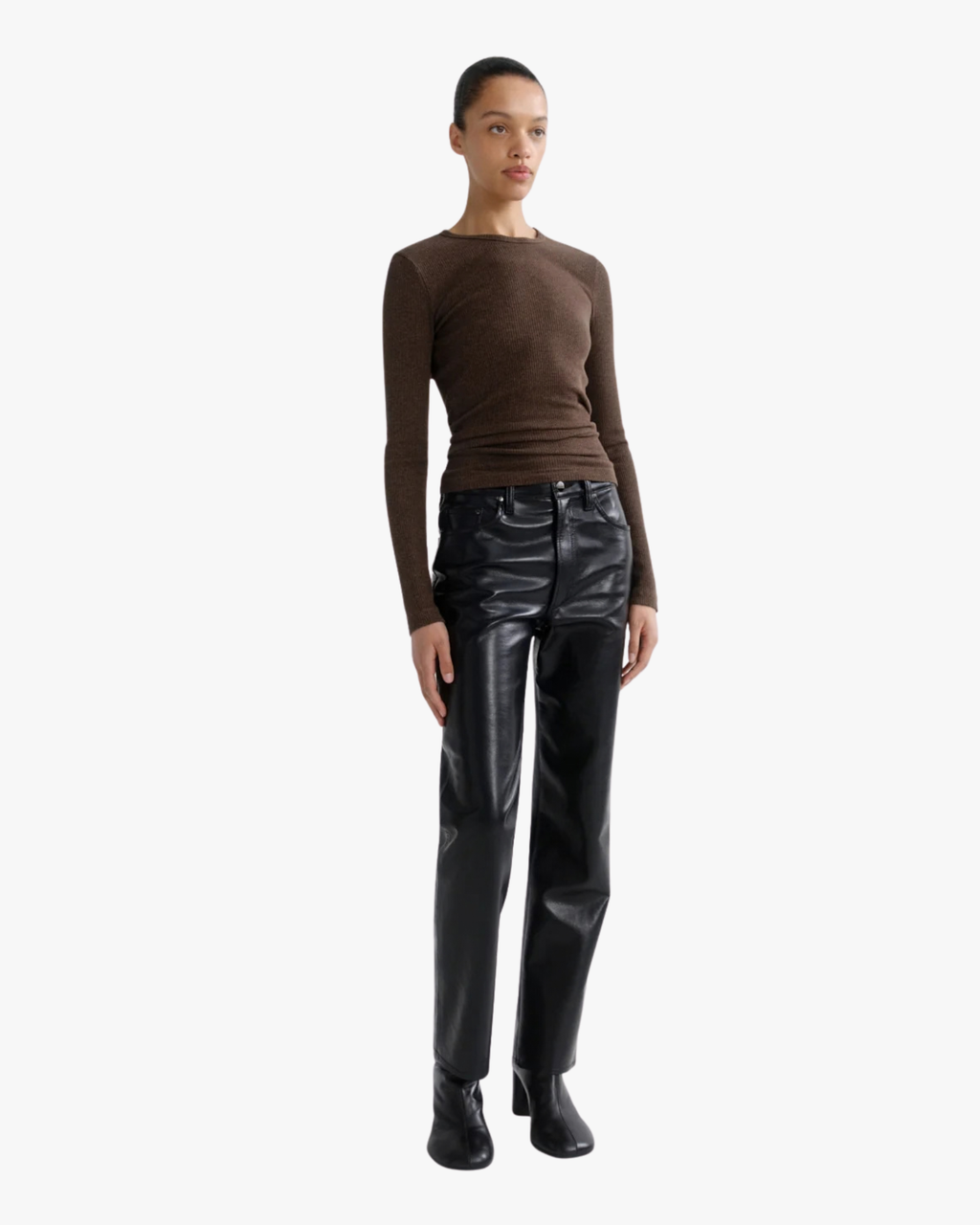 Pants Lana Recycled Leather Black