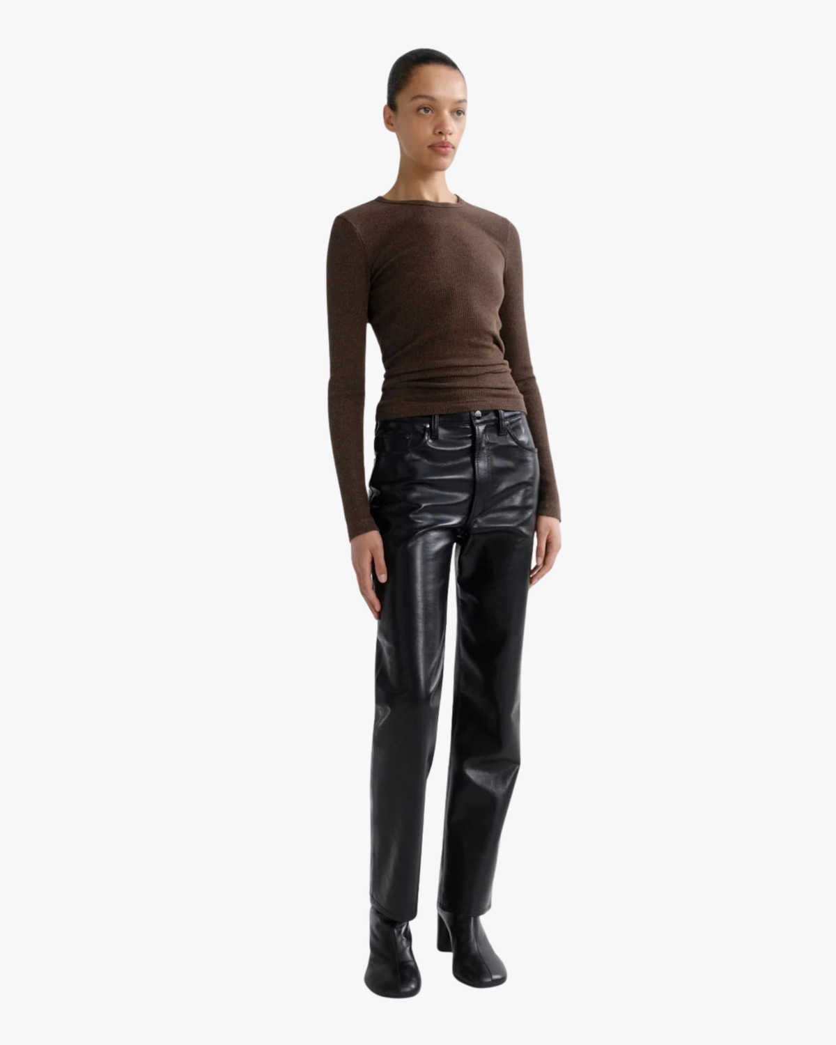 Pants Lana Recycled Leather Black