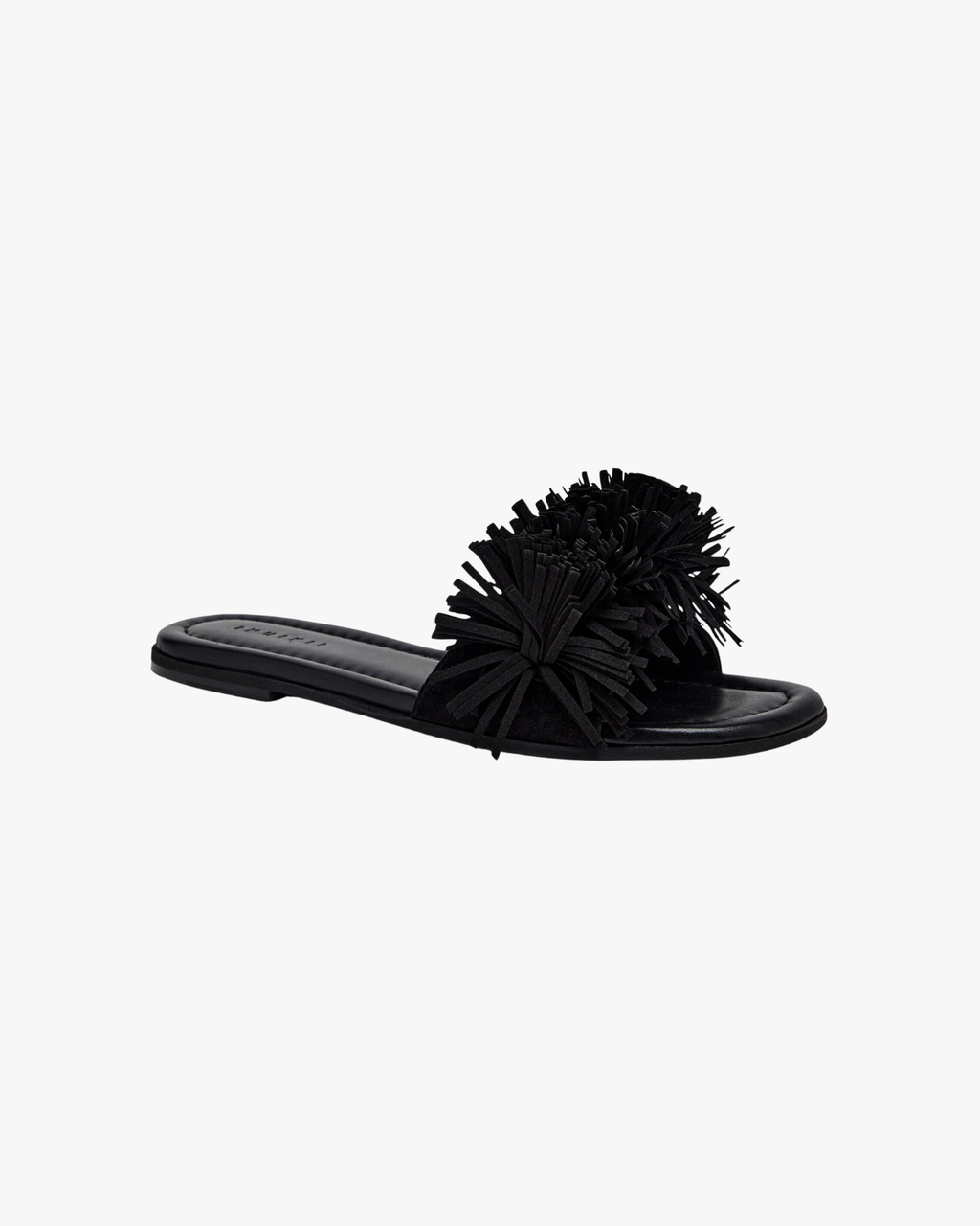 Slides Fringes Flower Black