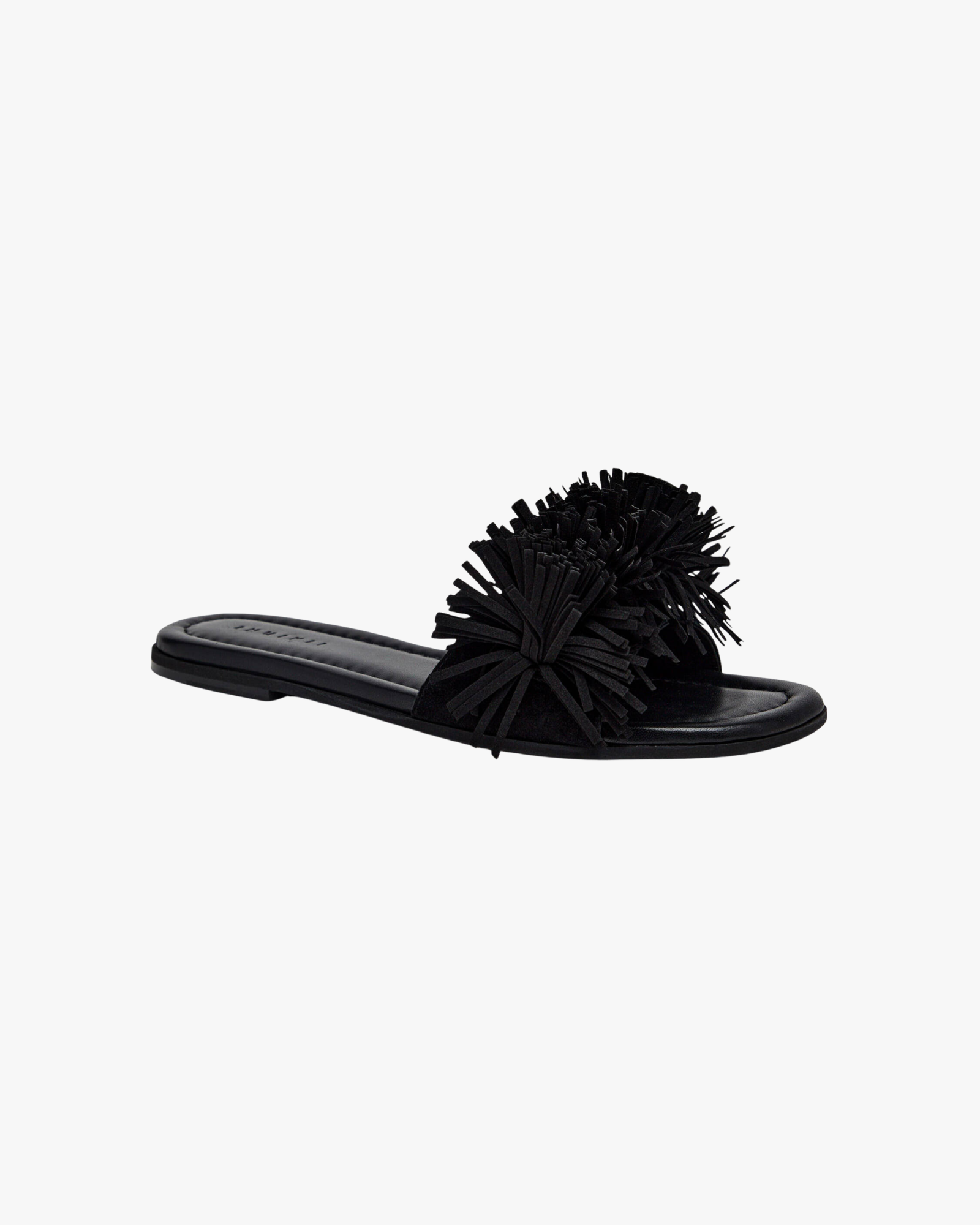 Slides Fringes Flower Black