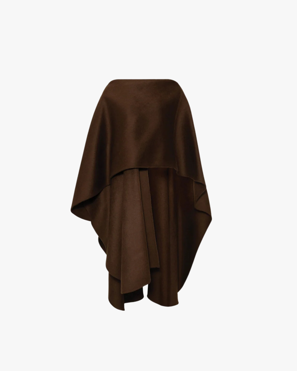Wool Alpaca Shawl Camoens Chestnut
