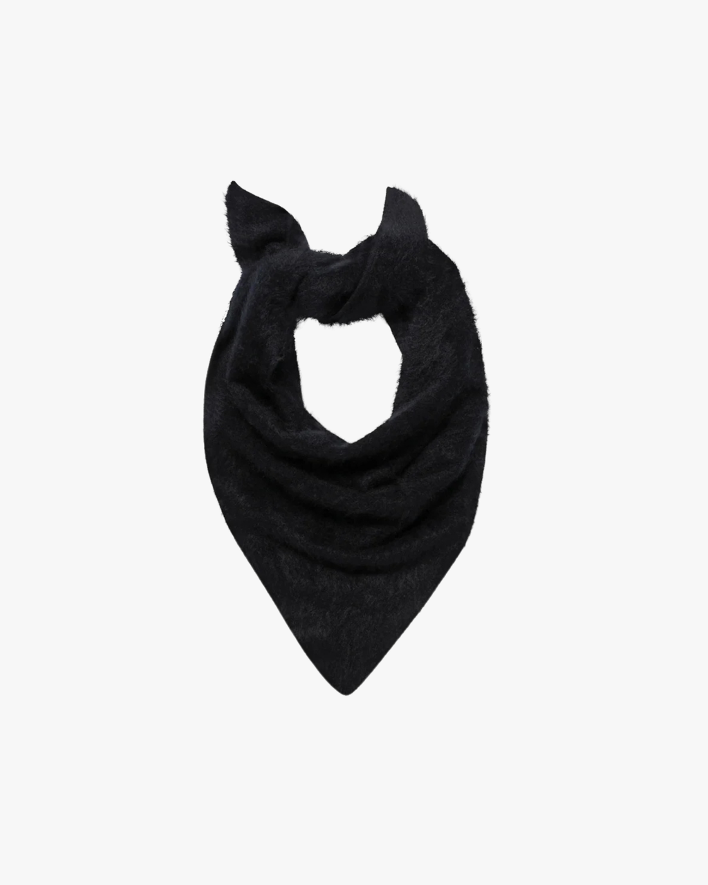 Cashmere Triangle Scarf Prism Black