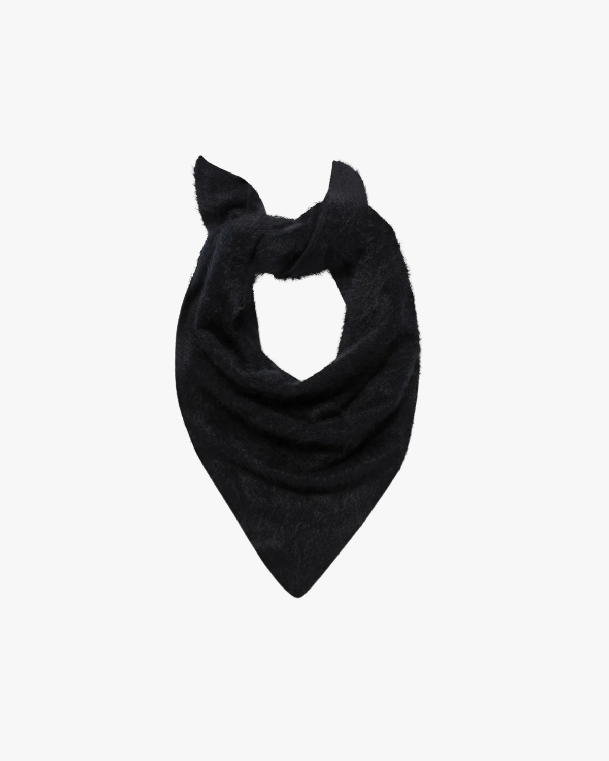 Cashmere Triangle Scarf Prism Black