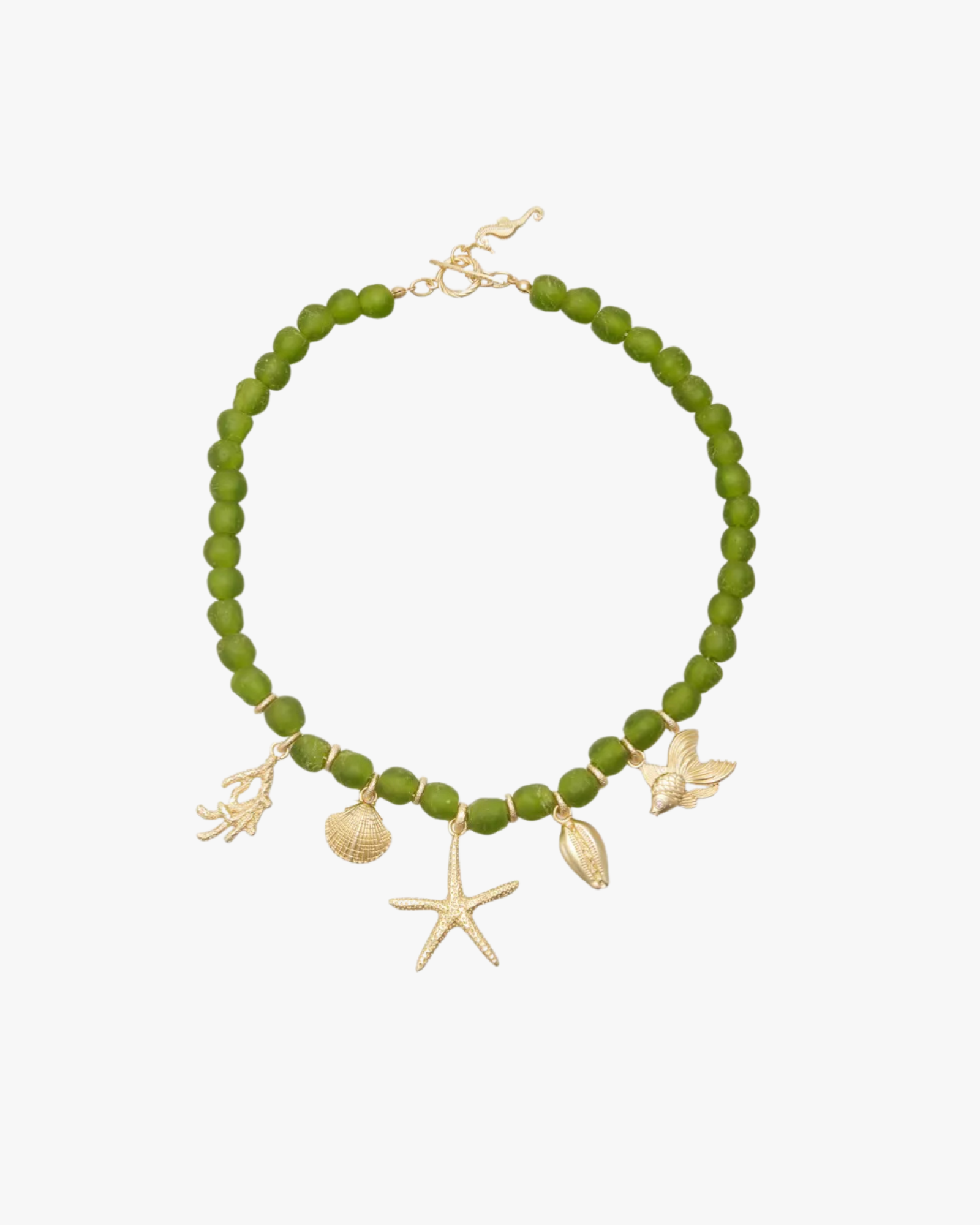 Necklace Meretrix Green