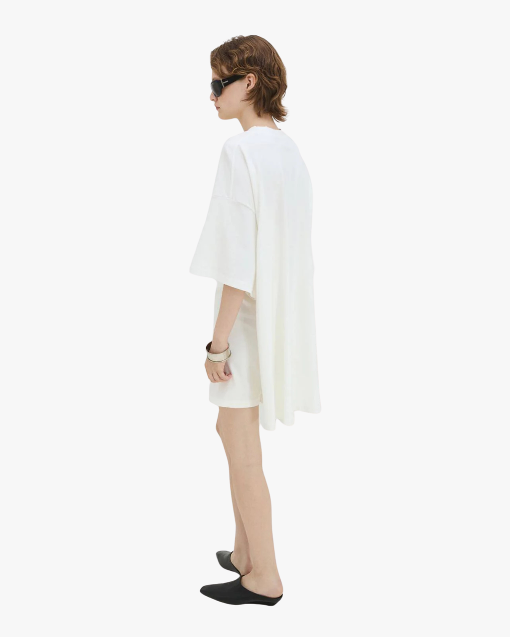 Tee Dress Coated White