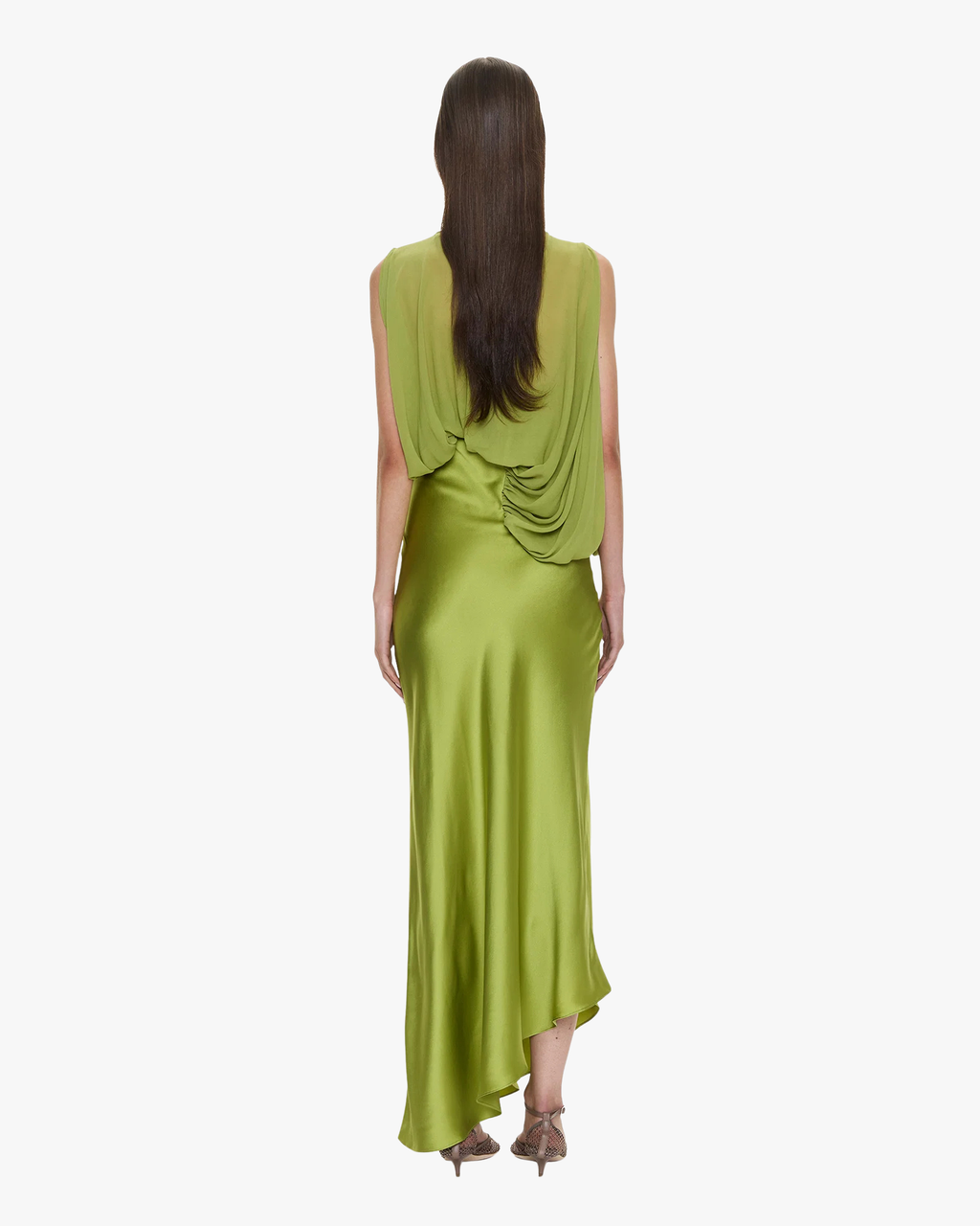 Midi Dress Cumulus Green