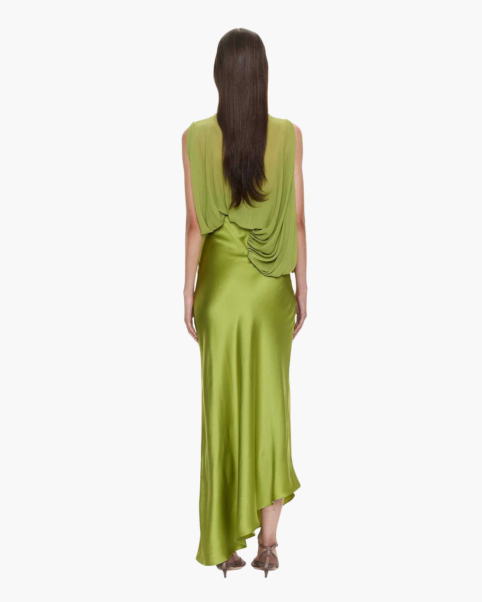 Midi Dress Cumulus Green