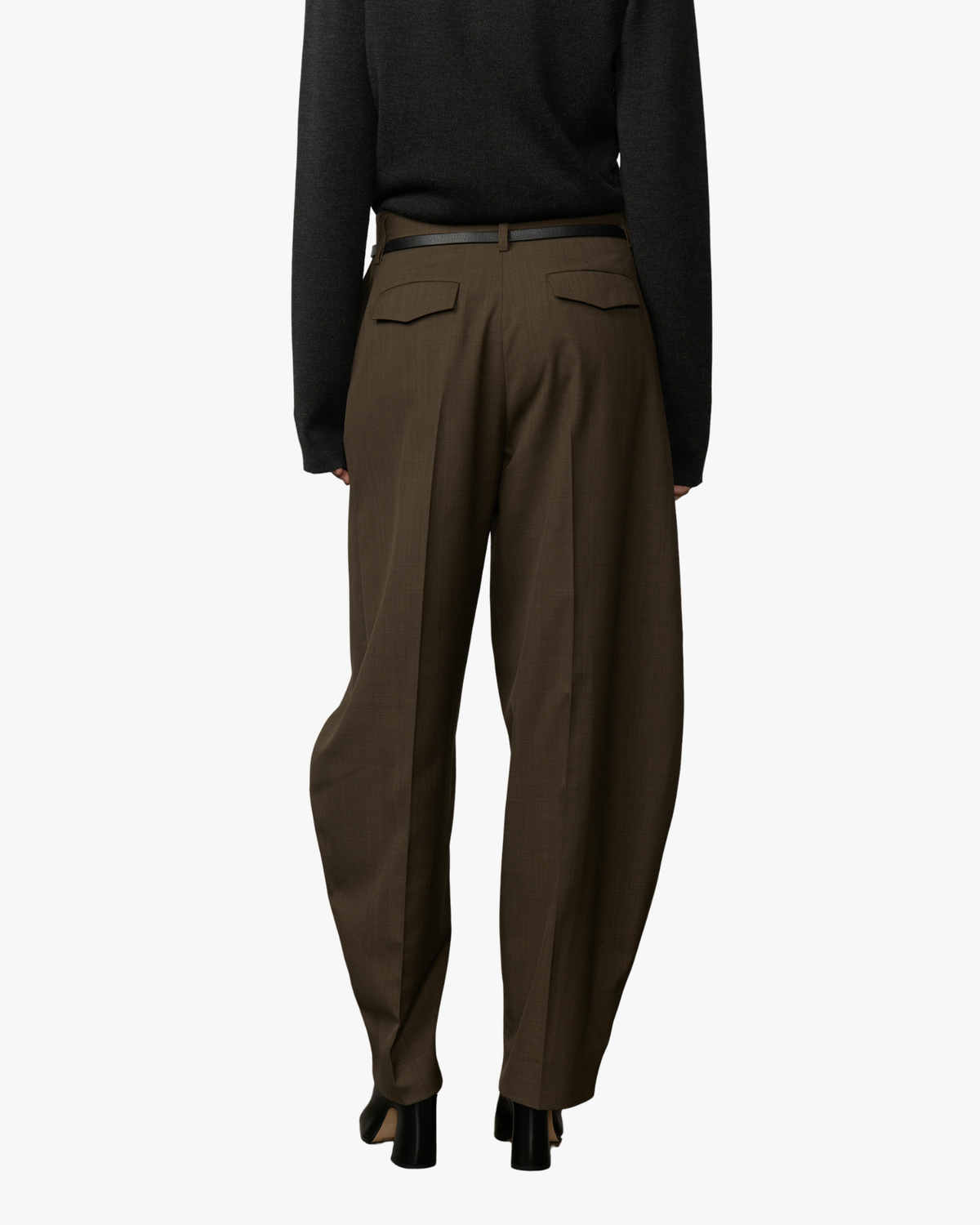 Mid waist Pants Dante Khaki