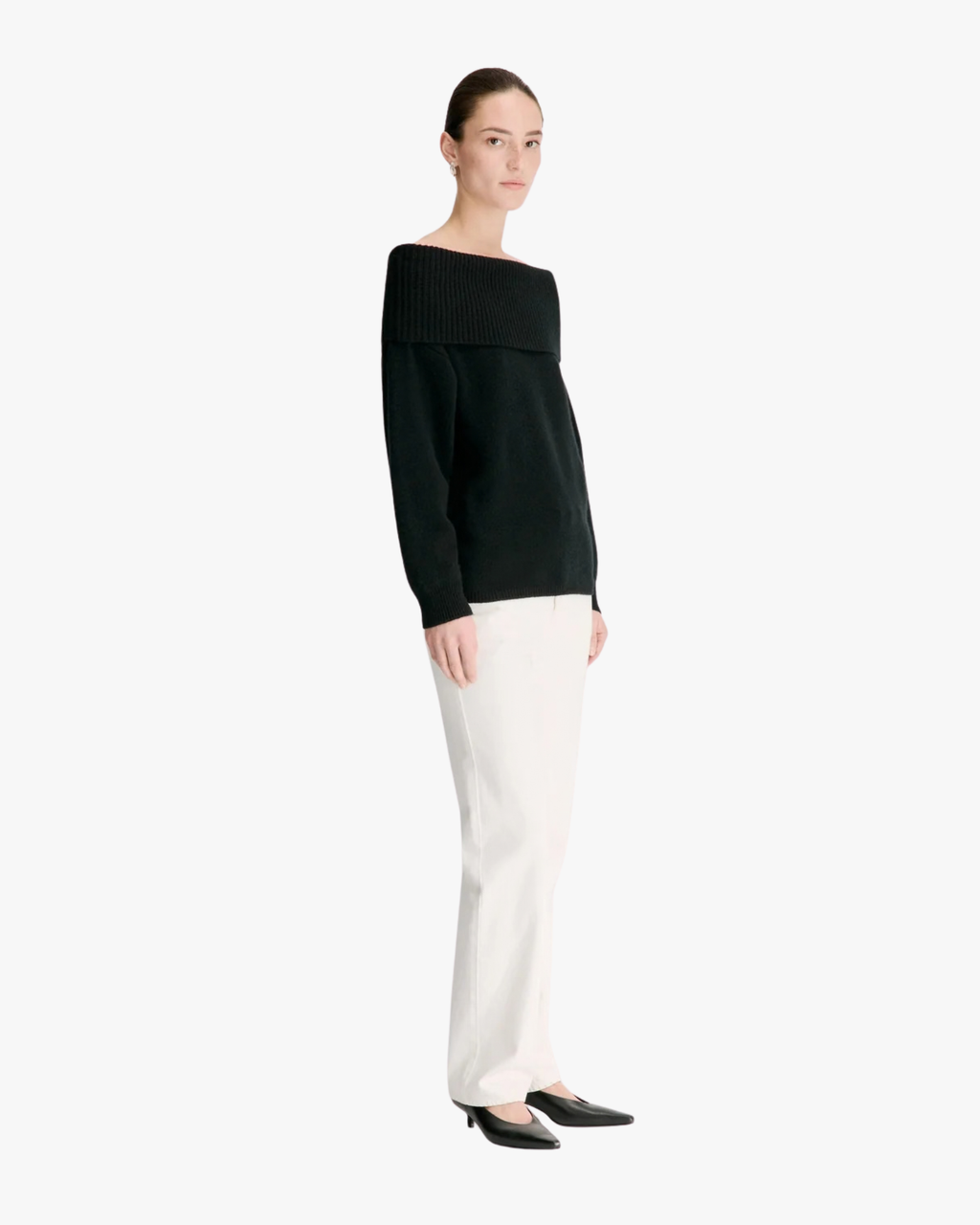 Sweater Off-Shoulder Sibyl Black