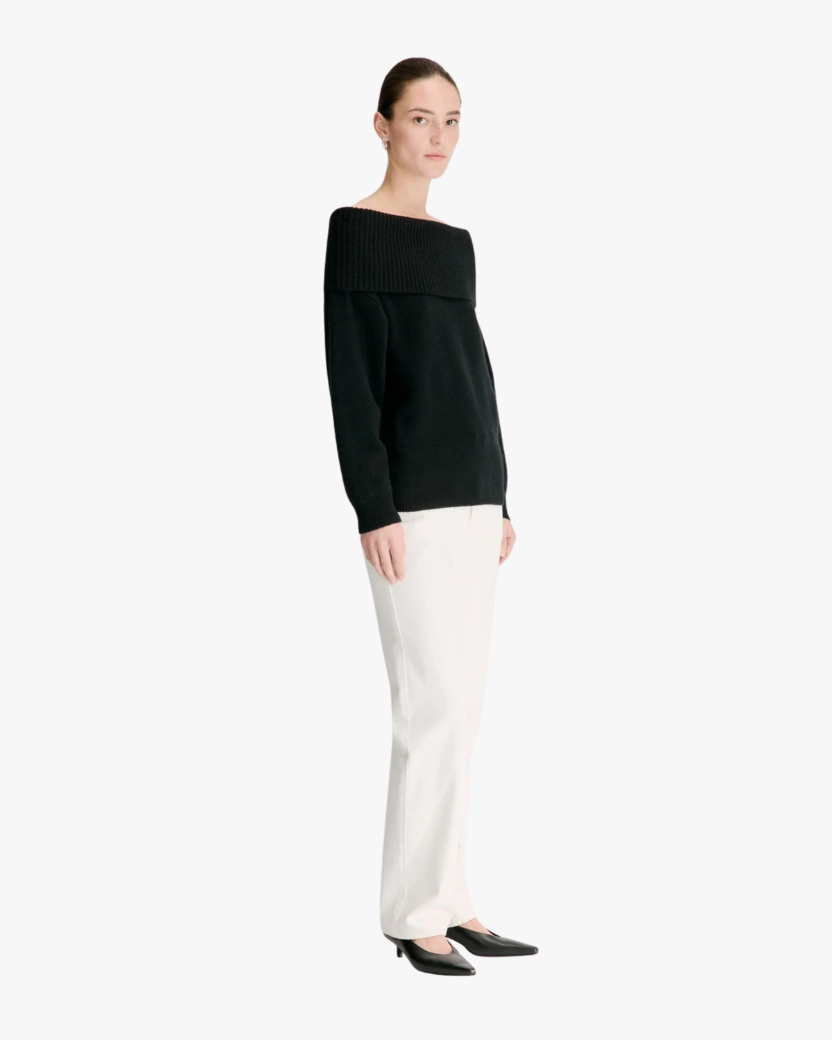 Sweater Off-Shoulder Sibyl Black