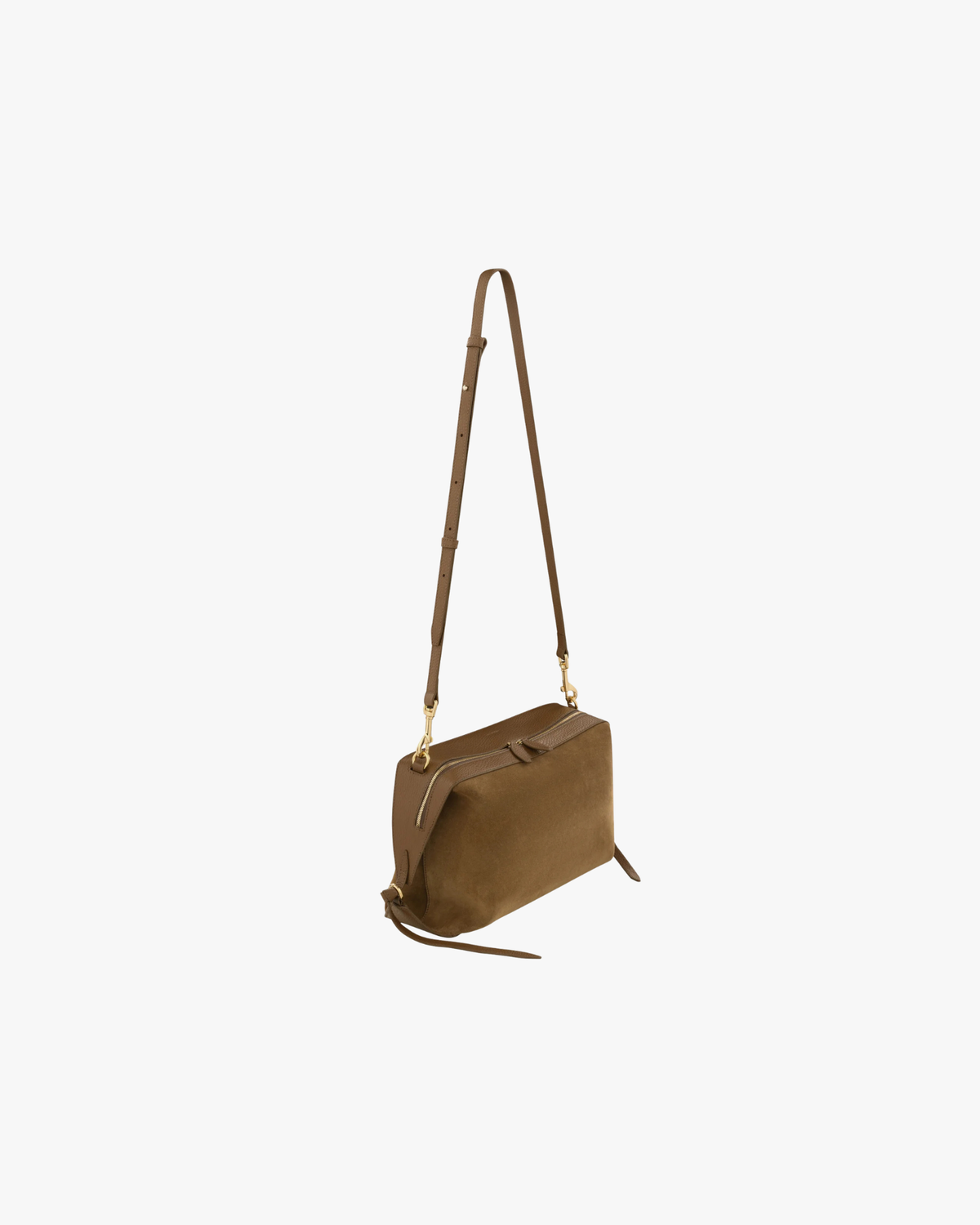 Zip Shoulder Bag Bento Sienna