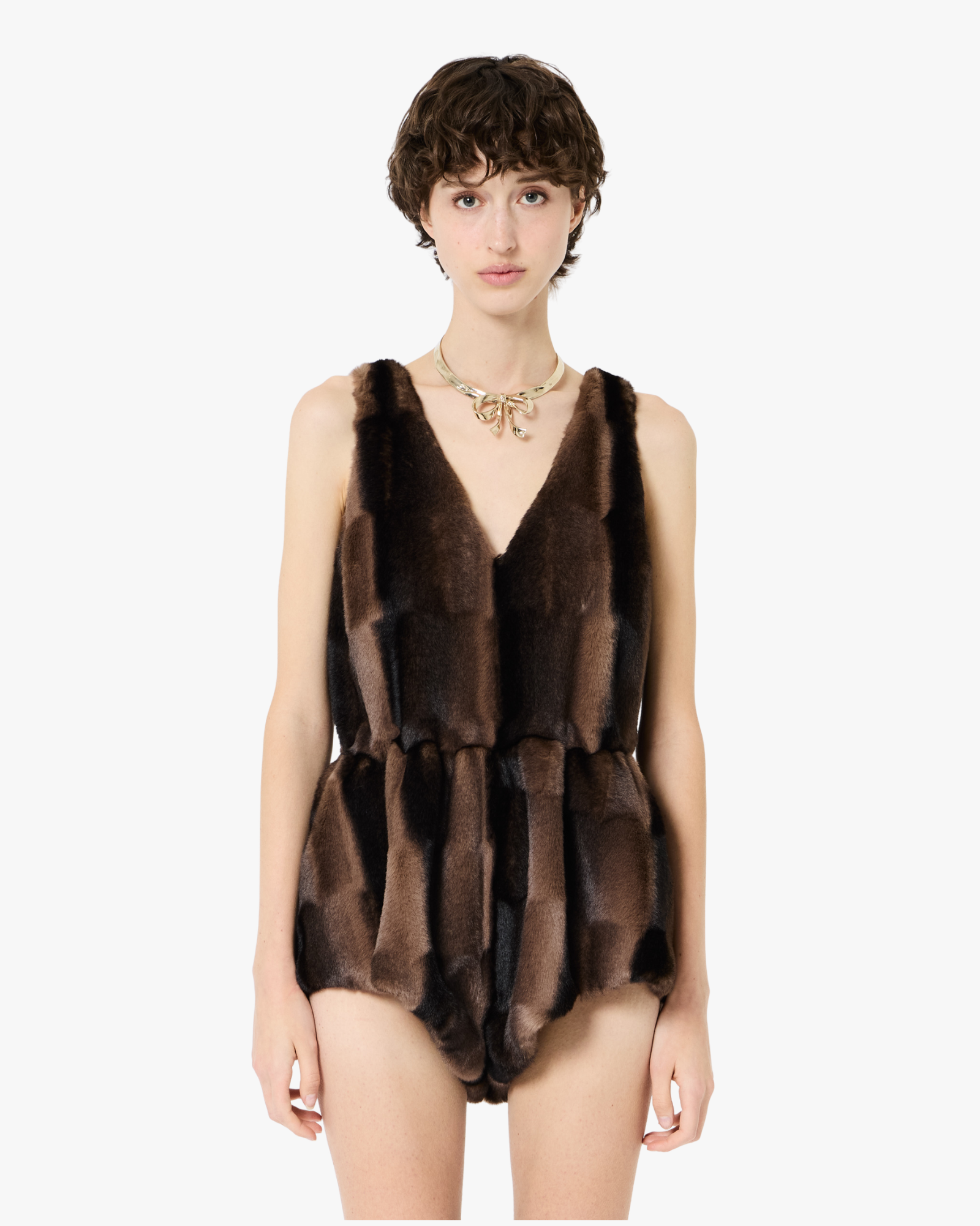 Jumpsuit Mink Brown