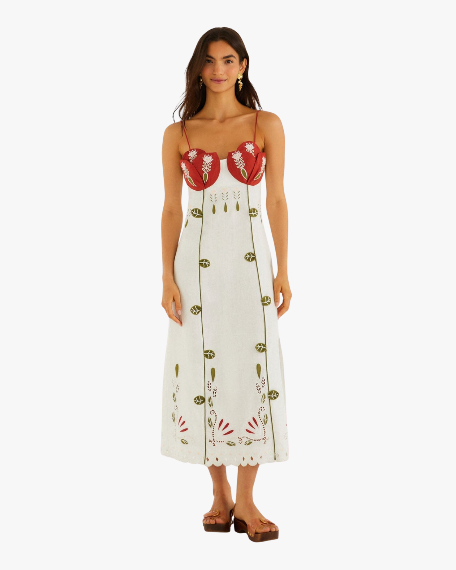 Midi Dress Sleeveless Tulip Richilieur