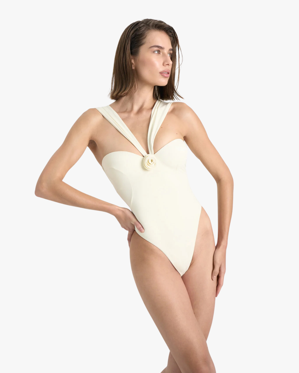 Sahar Swimsuit One Piece Ivory