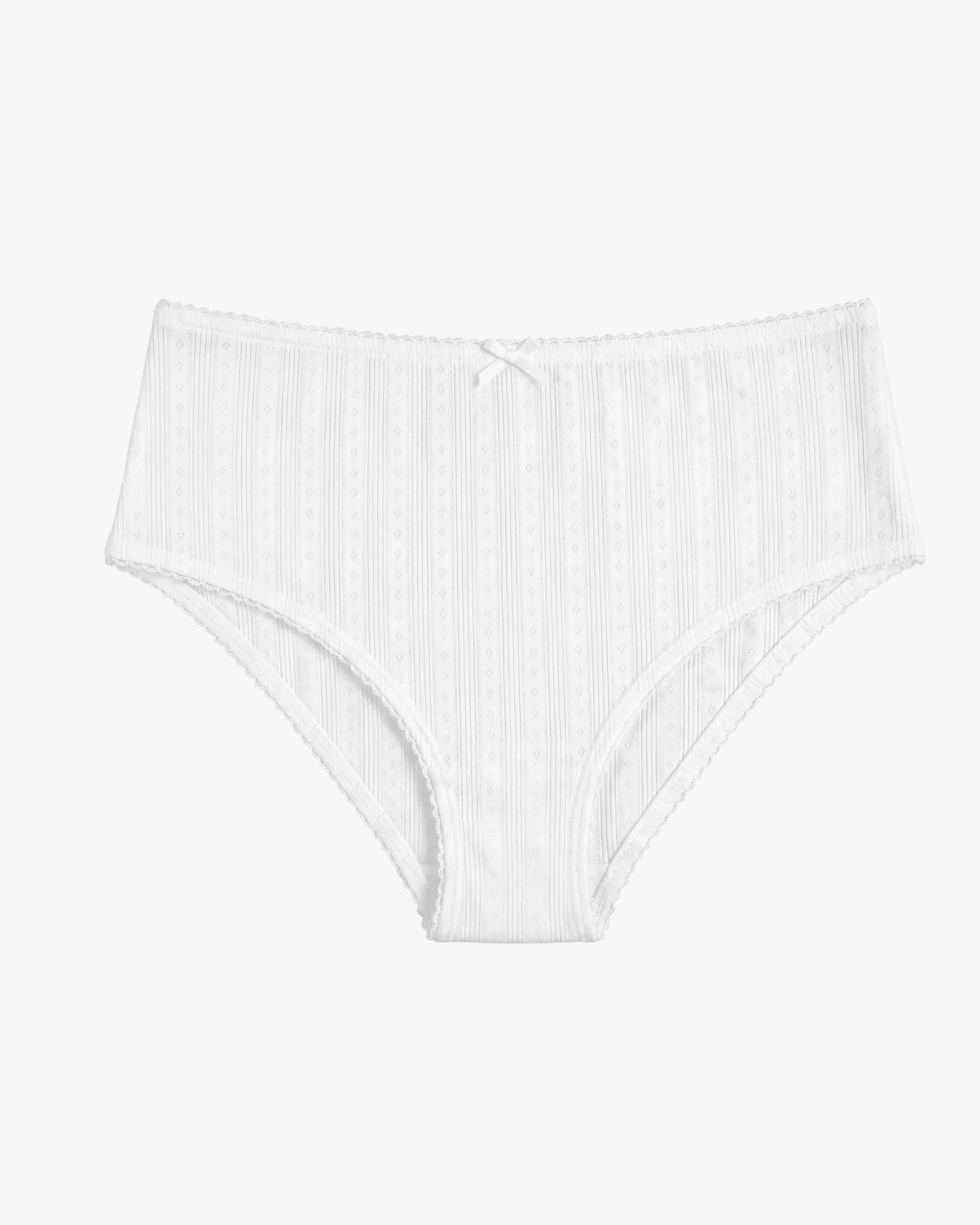 Underpants Pointelle White