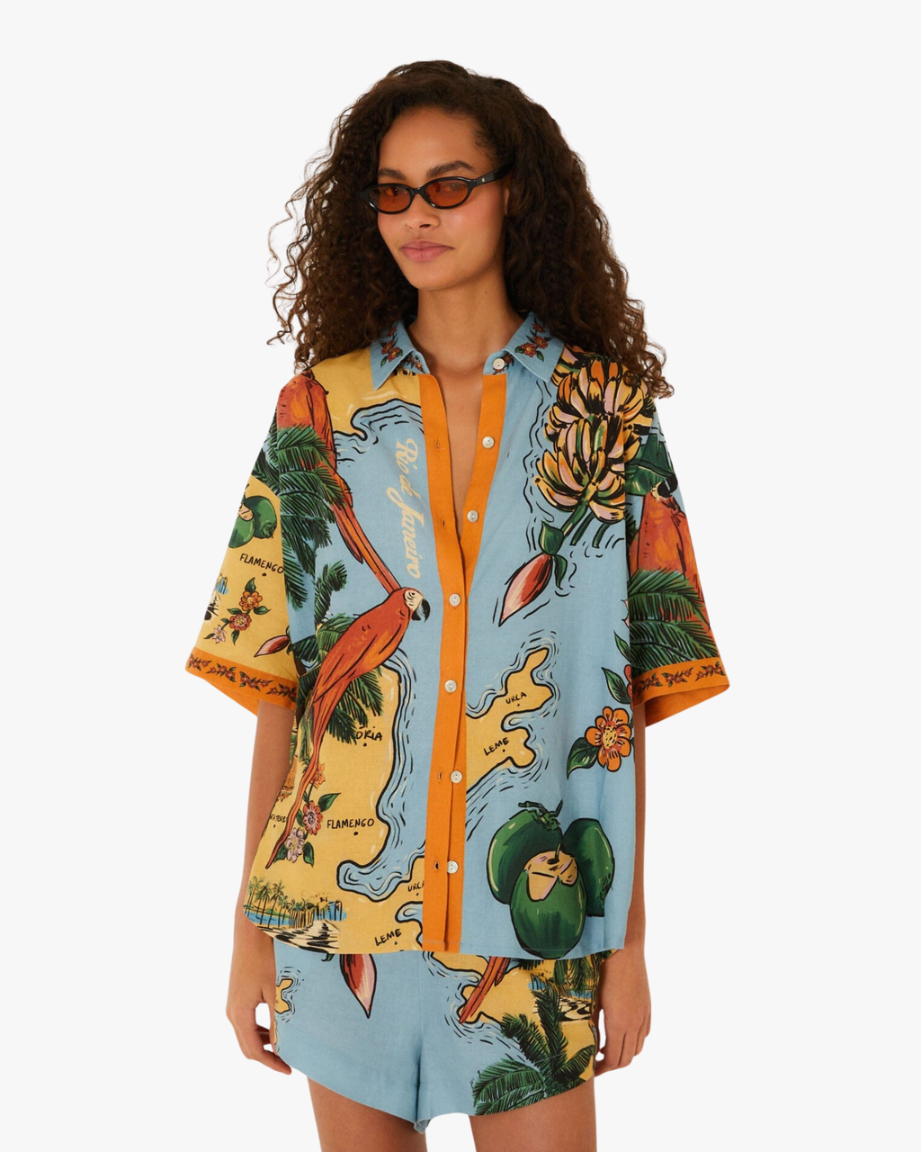 Shirt Beaches Path Multicolor
