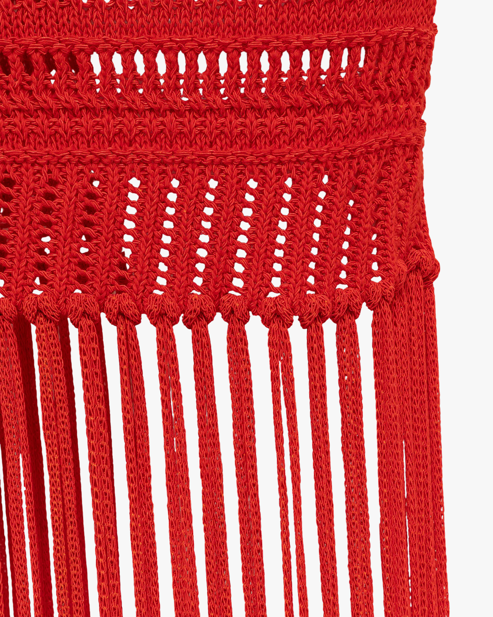 Knit Dress Woman Red