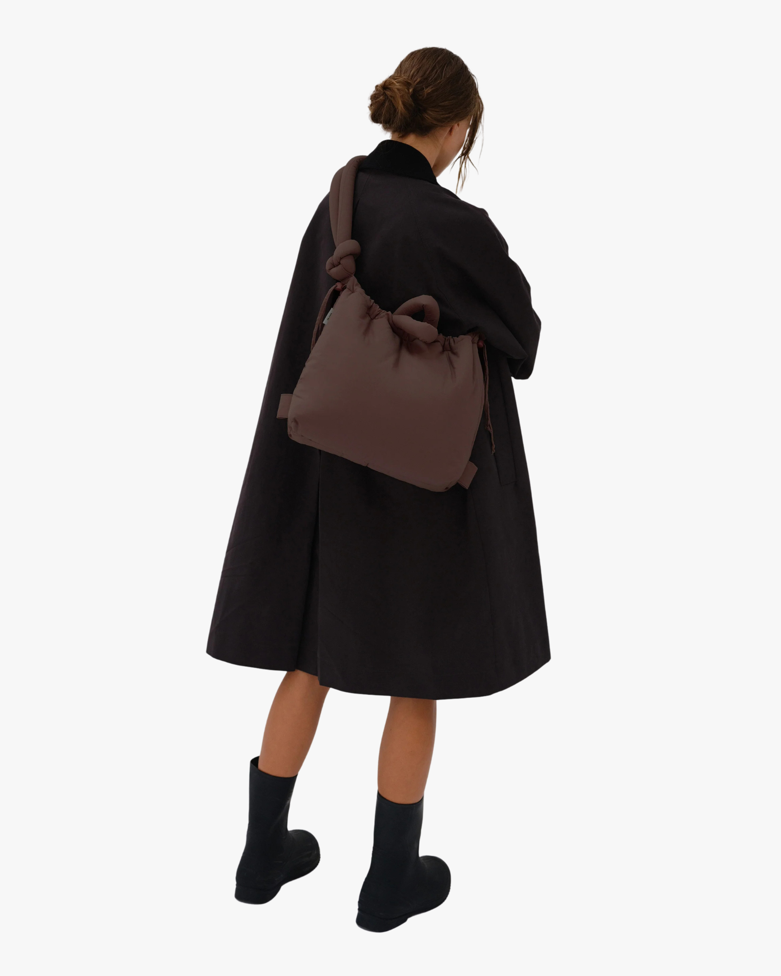 Ona Padded Crossbody Bag Chocolate
