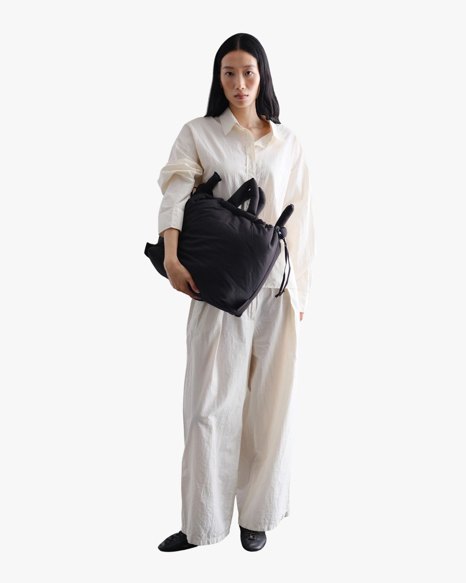 Ona Padded Crossbody Bag Black