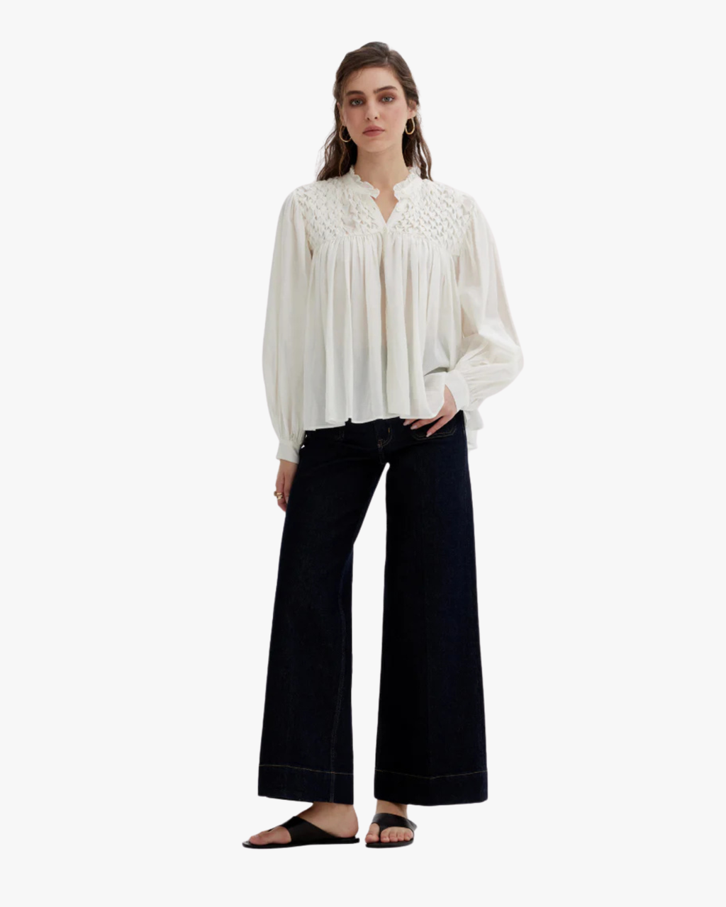 Wasima Top White
