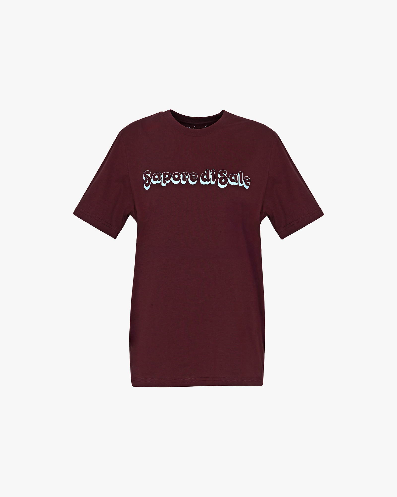 T-shirt "Sapore Di Sale" Brown & Light Blue