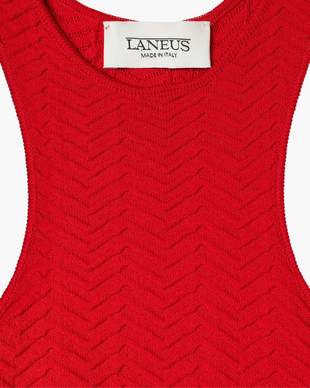 Knit Dress Woman Red