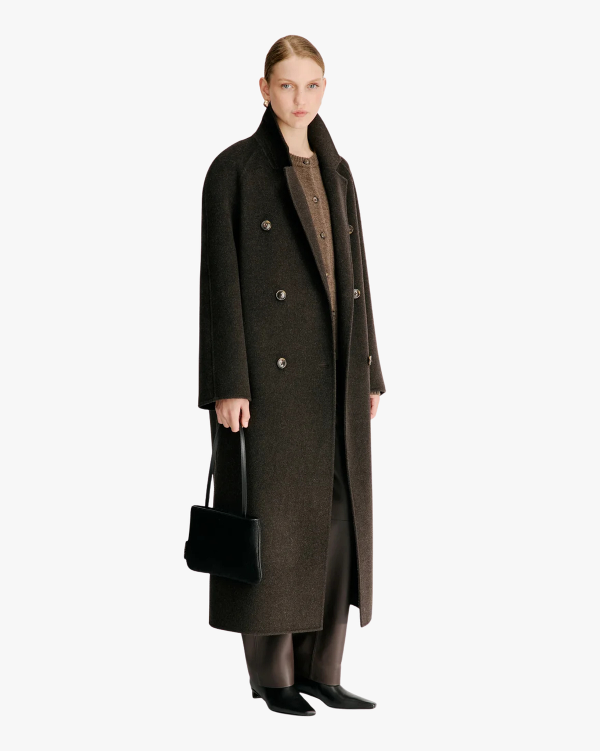 Coat Double Breasted Irvin Brown